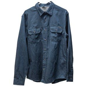 Men's Eddie Bauer Button Down Long Sleeve Shirt - Blue